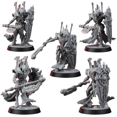 WE: Necrocyborg Lich Wardens with Shields