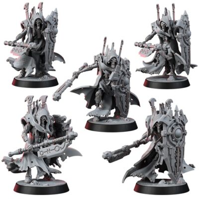 WE: Necrocyborg Nazg Lick Wardens with Shield