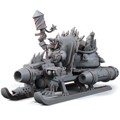 WE: Ork Grot Che Gurarea Da Jet-Sledga