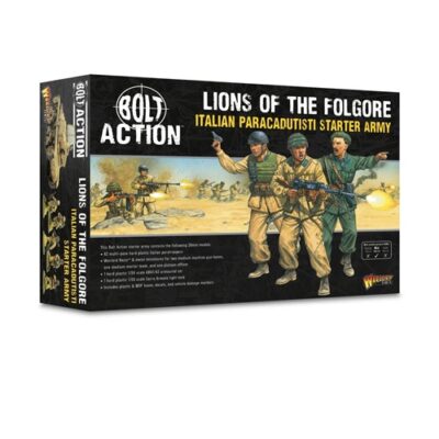 Bolt Action: Lions of the Folgore - Italian Paracadutisti starter