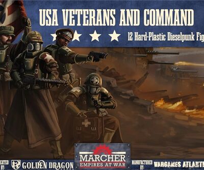 Wargames Atlantic - Marcher: USA Veterans and Command