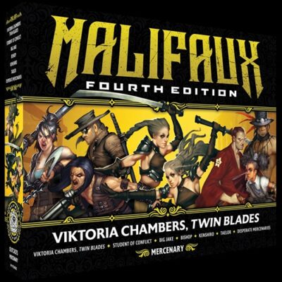 Outcasts: 4th Edition: Viktoria Chambers, Twin Blades