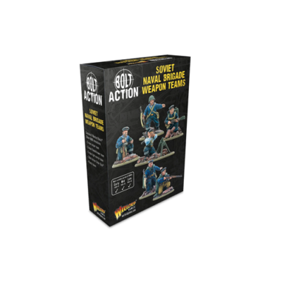 Bolt Action: Soviet Naval Brigade weapon teams