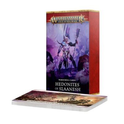Warriors of Chaos: Hedonites of Slaanesh Warscroll Cards