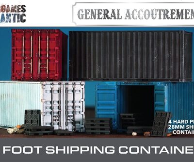 Wargames Atlantic - 20 Foot Shipping Containers