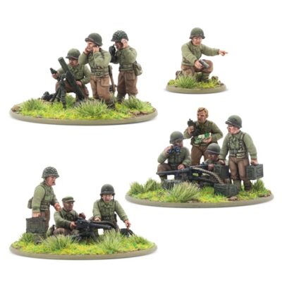 Bolt Action: US Army Heavy weapons platoon