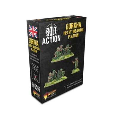 Bolt Action: Gurkha heavy weapons platoon