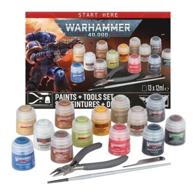 Warhammer 40K: Paint + Tools set 2026