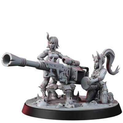 WE: Renegades of Excess Rapture Autocannon Team