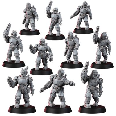 WE: Mechanic Adept Techno Zombie with Seperator Saw (10U)