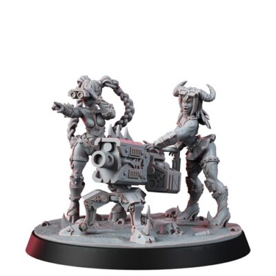 WE: Renegades of Excess Rapture Boltgun Team (NSFW)