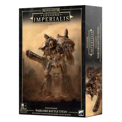 Legions Imperialis: Warlord Titan w/Volkite Destructor/Macro-gatling Blaster