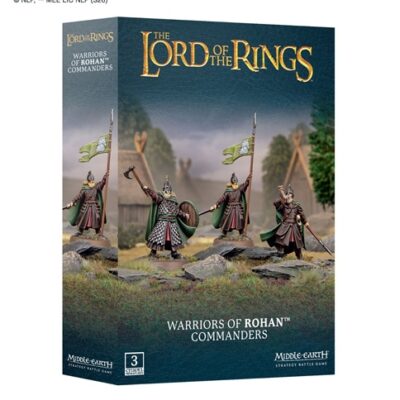 LOTR: Middle Earth Warriors of Rohan Commanders