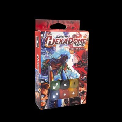 Infinity: HexaDome Legends Frost Dice Set