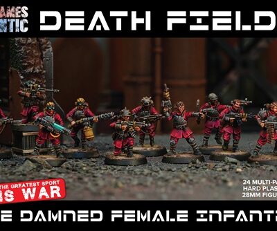 Wargames Atlantic - Death Fields The Damned Female Infantry