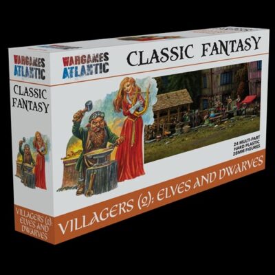 Wargames Atlantic - Villagers (2): Elves & Dwarves