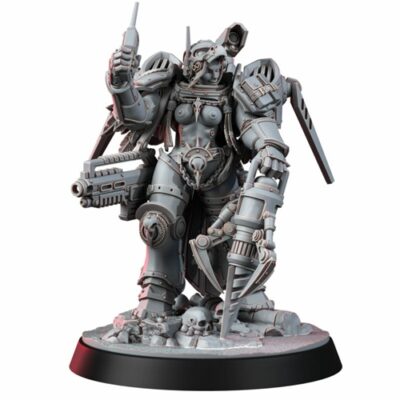 WE: Imperial Raven Valktrie with M-Bomb (Pin-up)