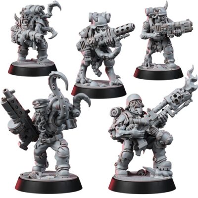 WE: Renegades of Decay Blightgunners Plaguearms